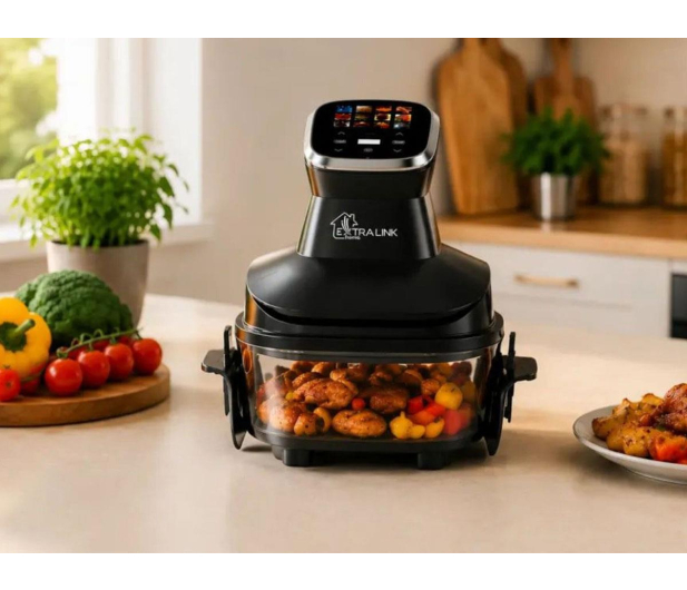 ExtraLink Glass Air Fryer SJ-400G 4L EU Frytkownica - 1585397 - zdjęcie 8
